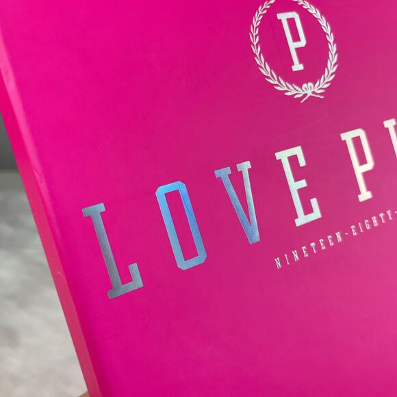 Victoria’s Secret PINK Gift Decor Storage Box Silver Holographic Logo - Picture 11 of 16